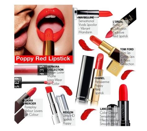 chanel poppy red lipstick